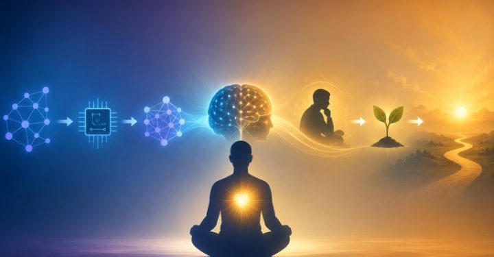 Algoritma AI, Blockchain, Afirmasi, Tafakur, dan Takdir: Mencari Titik Temu antara Teknologi Modern dan Spiritualitas