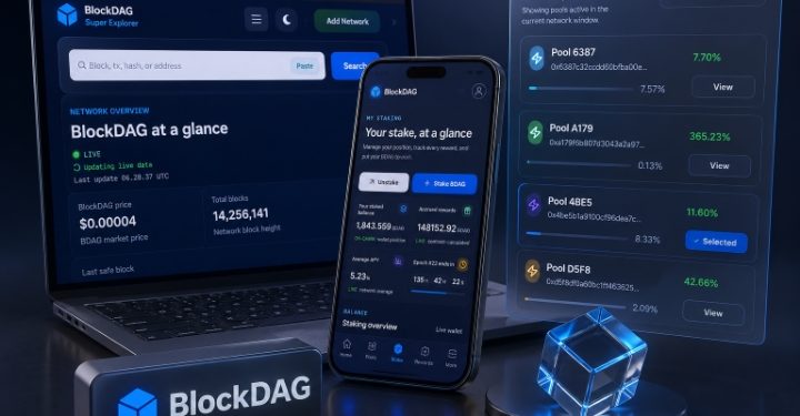 BlockDAG Perbarui Infrastruktur: Antarmuka Staking dan Blockchain Explorer Resmi Hadir, Sinyal Ekosistem Semakin Matang?
