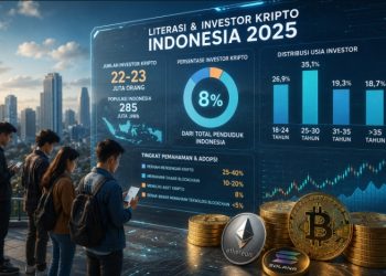 Hanya 8 Persen Penduduk Indonesia Berinvestasi Kripto: Peluang Besar atau Bukti Literasi Digital Masih Rendah?