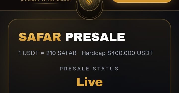 SafarChain Membuka Private Sale Terbatas, Momentum Presale Mendorong Strategi Pertumbuhan Lebih Agresif