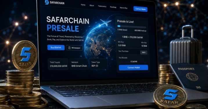 SafarChain Buka Presale Token SAFAR, Usung Ekosistem Perjalanan Berbasis Blockchain di Jaringan BNB Smart Chain