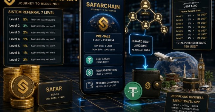 SafarChain Mengubah Referral Menjadi Mesin Ekosistem Bisnis Travel