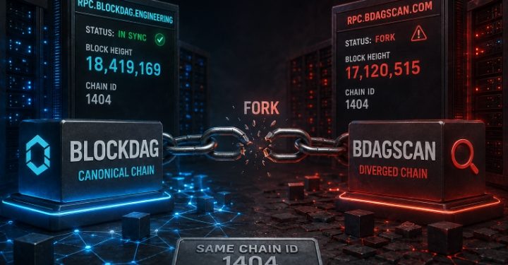 Dua RPC, Satu Chain ID 1404: Ancaman Fork dan Pertaruhan Masa Depan Investor BlockDAG