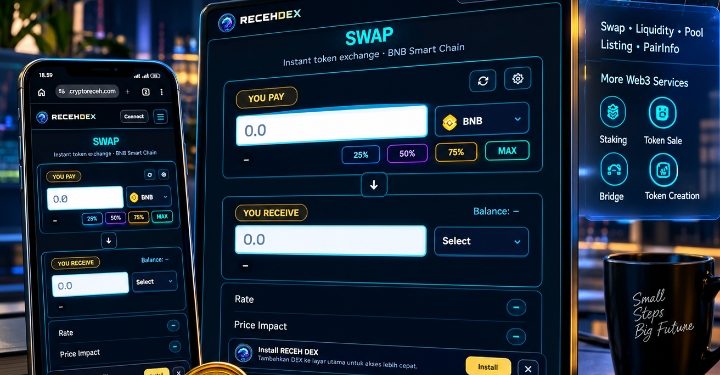 RECEH DEX: Ketika Infrastruktur DEX Lokal Mulai Membangun Ruang Perdagangan Aset Digital