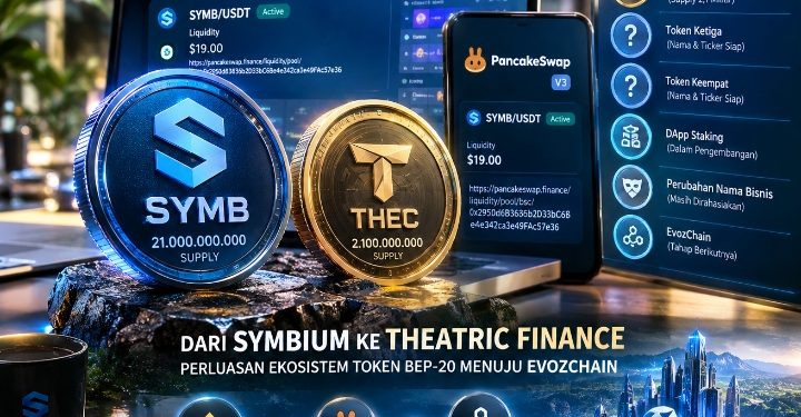 Symbium Terbitkan THEATRIC Finance, Perluas Ekosistem Token BEP-20 Menuju EvozChain