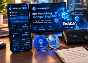 DEX CryptoReceh Tambahkan Jaringan BlockDAG, Membuka Peluang Baru bagi Ekosistem BDAG